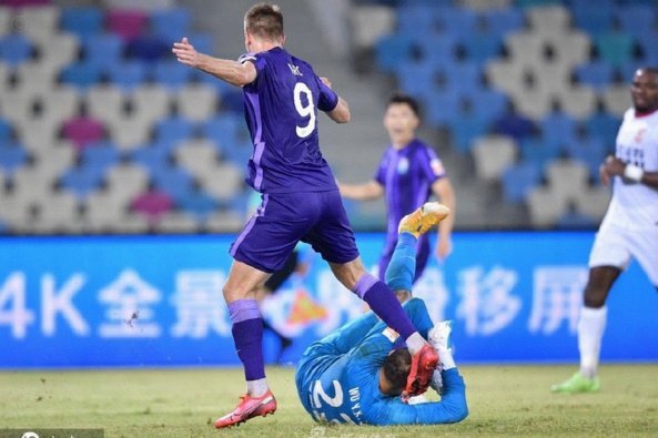 中超：津门虎2-2十人三镇，哈达斯点射，季胜攀绝平
