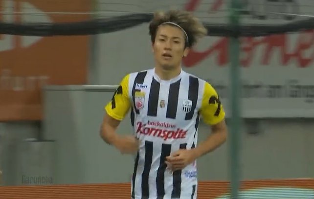 厉害啊！日本球员中村敬斗在法乙上演进球大四喜