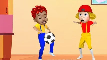 谁说踢得不好，明明是老将不行！让孩子们小小年纪“懂事”，懂得放水，这才是好样的。