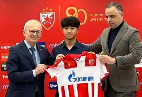 中国小将万项首球破门，红星U19生涯首秀